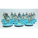 Subbuteo Andrew Table Soccer Newcastle United 2024-25 3rd kit on Aeolus Evo Professional bases
